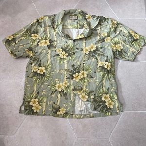 Men’s, Jamaica Jaxx, hawaiian tropical shirt, size L